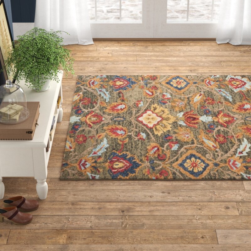 Walden HandTufted Wool Green Area Rug & Reviews Birch Lane